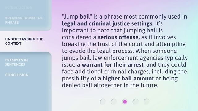 Unpacking the Phrase: Understanding "Jump Bail" смотреть онлайн