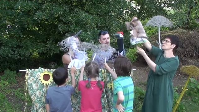 Журавль и Цапля - кукольный спектакль смотреть онлайн