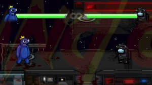 Among Us Zombie vs Roblox Rainbow Friends - Error Motion Fight