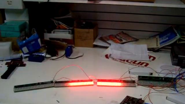 THE REAL Knight Rider SCANNER left off & right off pattern смотреть онлайн