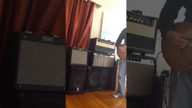 Vintage fender bandmaster reverb. Gibson les Paul 1959 reissue. Ibanez tube screamer. смотреть онлайн