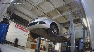 Установка фаркопа, парктроников на Skoda Octavia II 2012 год. MOTODOR 92304-A, ParkMaster 4-fj-40