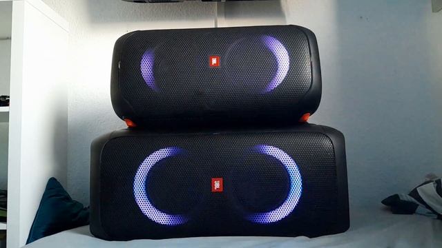 JBL Partybox 310 and 110 Soundcheck indoors !!?? смотреть онлайн