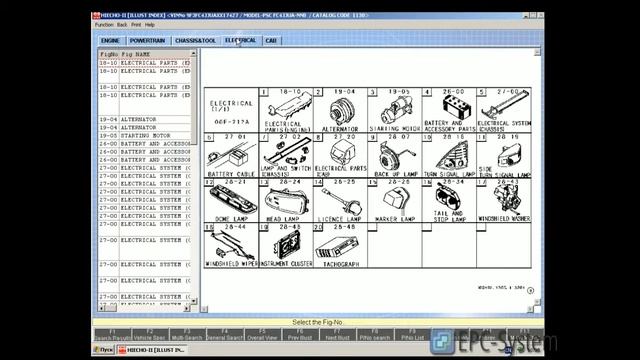 Как подобрать запчасти по VIN коду в каталоге запчастей Хино смотреть онлайн