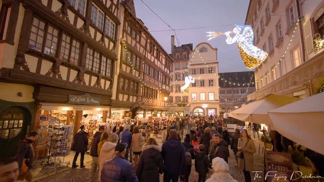 Strasbourg  A Christmas Paradise Alsace France 4K 50p