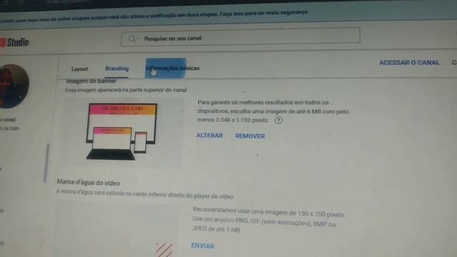 Como trocar de foto , banner e outros смотреть онлайн