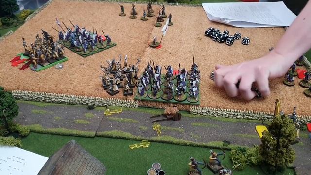 Battle Knights Battle Report ; We play Age of Fantasy #6 ... Chivalrous kingdoms vs Human Kingdoms смотреть онлайн