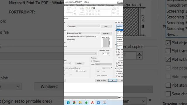 How To Print Colour pdf from AutoCAD | Colour Print in AutoCAD| convert dwg to pdf in AutoCAD смотреть онлайн