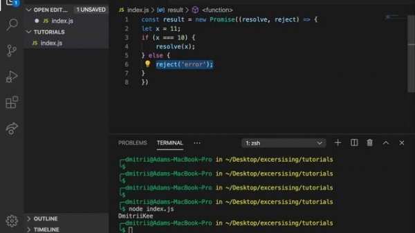 JavaScript tutorial 50 - promises in JavaScript