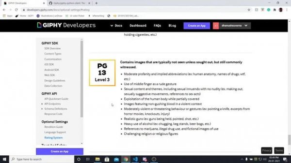 How to make gif command for Discord py using Giphy api