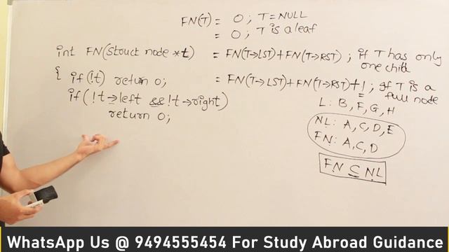 P and DS | Trees | Recursive program to find the full nodes | Ravindrababu Ravula | Free GATE CS смотреть онлайн