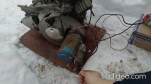 мотор инвалидки- запуск!