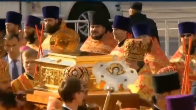 Мощи святителя Николая Чудотворца в Москве - Храм Христа Спасителя смотреть онлайн