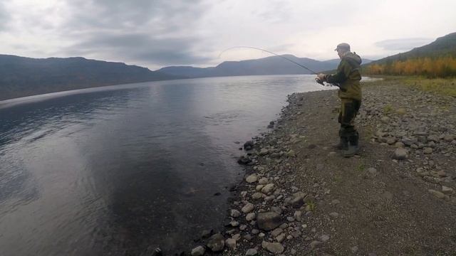 Голец 6 кг, оз.Собачье Плато Путорана смотреть онлайн