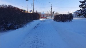 Прогулка по зимнему Томску.  Новогодний Томск днём. #Томск