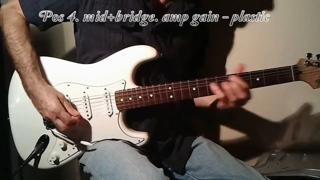 Pickguard Sound Test Fender Stratocaster - Plastic Vs Metal Guard. Custom 54
