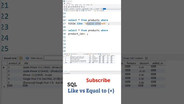 SQL Telugu Tutorial: SQL Operators (Like vs Equal To), SQL Tutorial For Beginners Telugu, My SQL,SQ смотреть онлайн