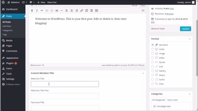 How to save meta box data to database (advance metabox tutorial in Bangla) смотреть онлайн