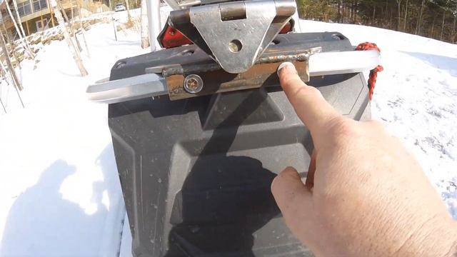 Homemade Snowmobile Tow Hitch смотреть онлайн
