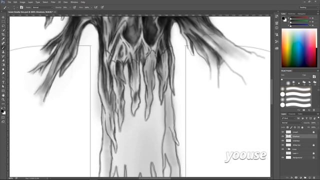 Adobe Photoshop: Speed Painting with Wacom Tablet смотреть онлайн