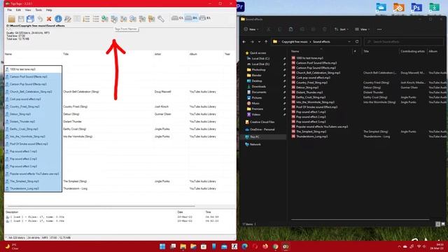 How to copy file names to metadata all at once - Photoshop Art смотреть онлайн