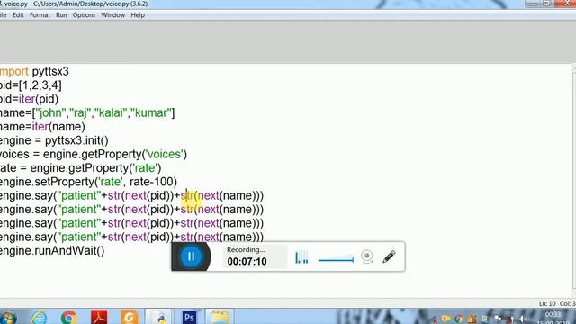 Python voice recognition смотреть онлайн