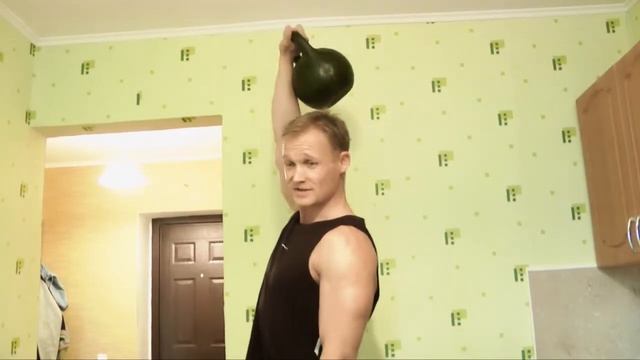 4. Рывок гири, домашний тренинг смотреть онлайн