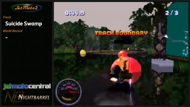 Suicide Swamp - 1:27.8 - Jet Moto 2 смотреть онлайн