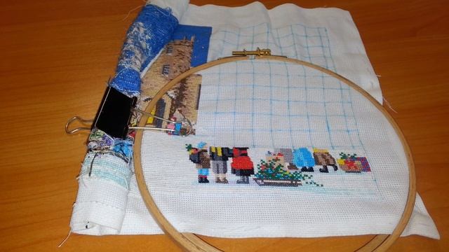 Вышивка крестом.Отчет по СП МОЙ ДОЛГОСТРОЙ. смотреть онлайн