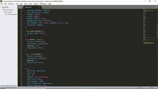 Card Blur Design Easy to use Css & Html | CodeBox смотреть онлайн