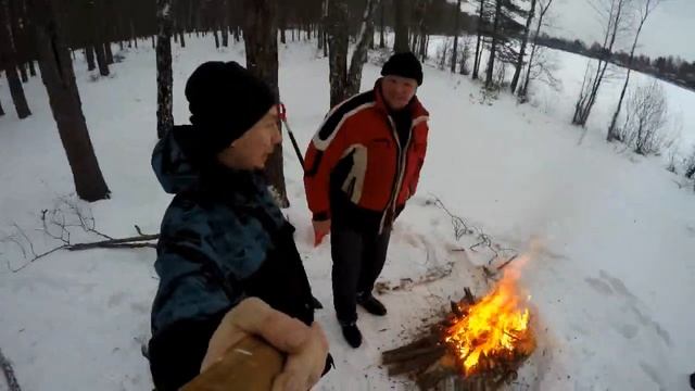 Бессмысленное и не информативное видео. Васкелово. 54 км. 21.02.2015 смотреть онлайн
