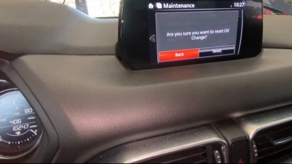 How To Reset Maintenance Light And Tpms On Mazda CX5...