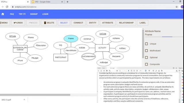 How to Create an ERD Using ERDPlus | Data Modeling | Database Design смотреть онлайн