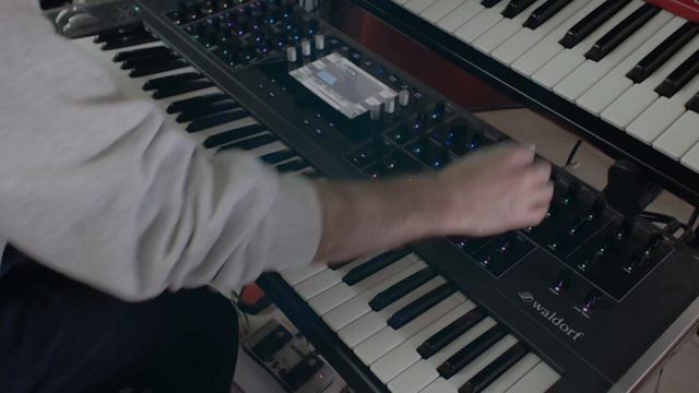 Hypnotic (Artic Dreams) - Just knobbing on Waldorf Quantum смотреть онлайн