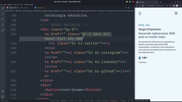 Aprende como crear portafolio web con Tailwind CSS смотреть онлайн