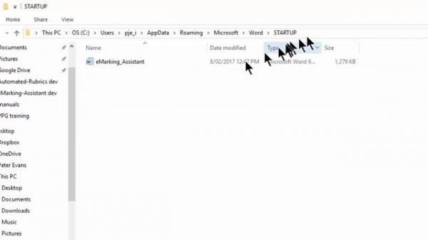 How to delete or disable any Microsoft Office Add-in or Template loaded from the Startup folder