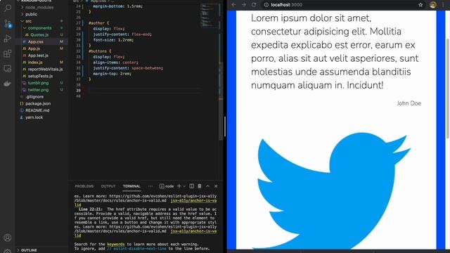Random Quote Generator - React | Speed Code смотреть онлайн