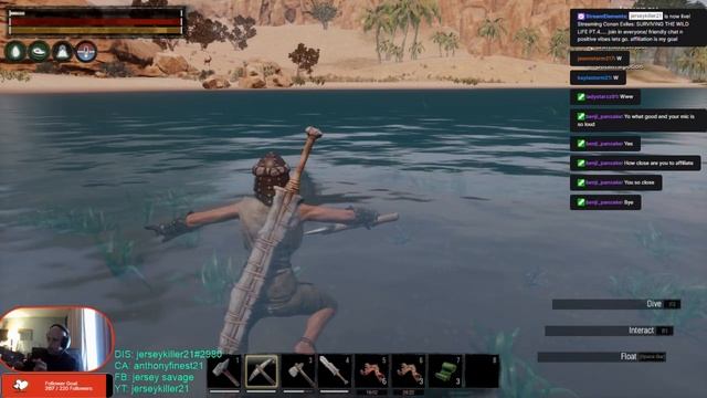 SURVIVING THE WILD LIFE PT.4..... join in everyone/ friendly chat n positive vibes lets go. affilia смотреть онлайн