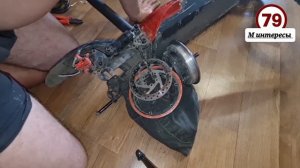 Замена камеры электросамоката KUGOO M4 PRO