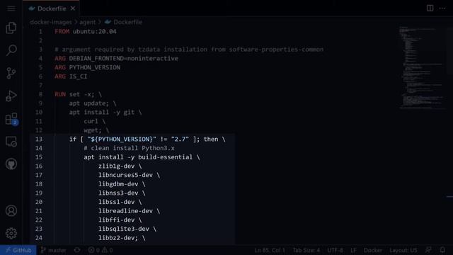 [ GitHub Contribution ] Open Source Project - pydeps ( 4. Build agent image config ) смотреть онлайн