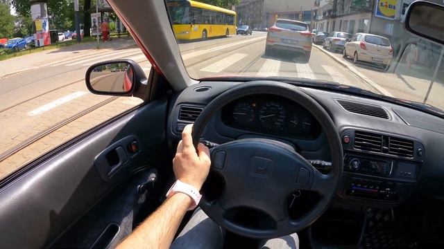 1997 Honda Civic 1.4 | 0-100| POV TEST DRIVE