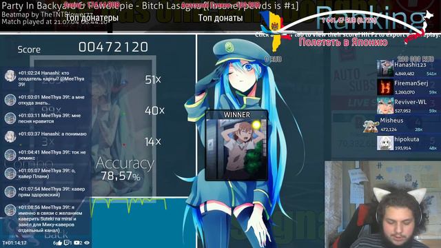 Стрим Мышеуса раз в 10 лет. Кружочки! Играем в osu! Часть 4. тыктыктыктыктыктыктыктыктыктыктыктыкты смотреть онлайн