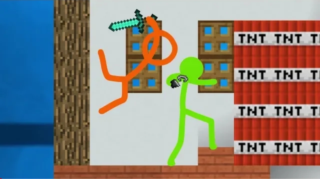 [ПЕРЕЗАЛИВ] PvP - Animation vs. Minecraft Shorts Ep. 7. смотреть онлайн