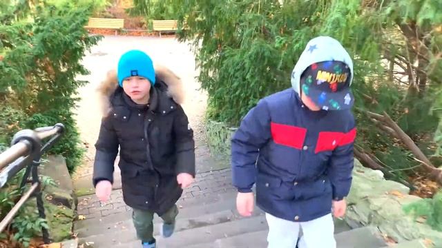 Детский влог из немецкого зоопарка или Ричи и Эди в Berlin ZOO смотреть онлайн