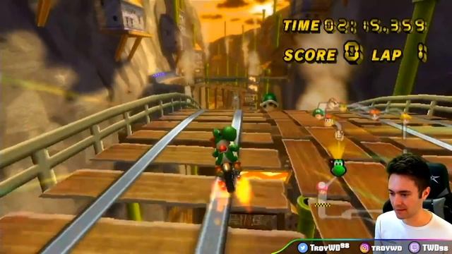 We Combined EVERY Game Mode in Mario Kart Wii CTGP смотреть онлайн