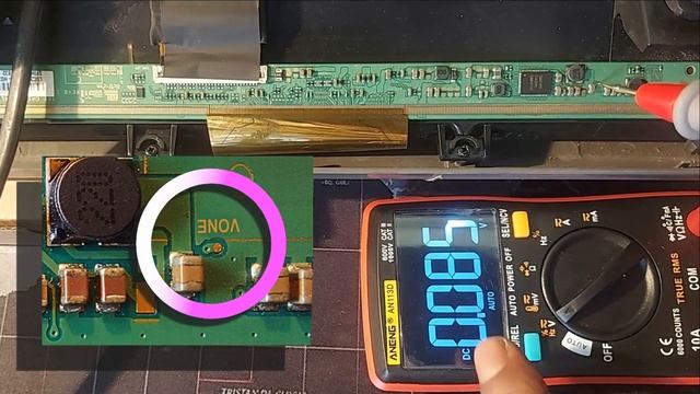 No Display Black Screen Problem on 32 Inch LED TV, LSC320AN10-H03 Panel Repair SM4186 IC Datasheet смотреть онлайн