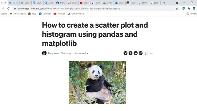 How to create a scatter plot and histogram using pandas and matplotlib - blog post смотреть онлайн