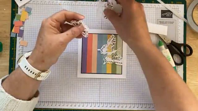 April 2021 FunFold/No Stamp Card Class Tutorial video смотреть онлайн