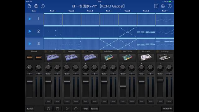 【VOCALOID】 ほーち国家+VY1 【KORG Gadget】 смотреть онлайн