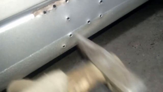 Выпрямляем вмятину на пароге смотреть онлайн